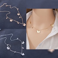 (Beerrysaa) butterfly star necklace, butterfly star necklace, beautiful necklace, fashion accessorie