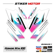 HONDA WIN28 Striping Stickers Win 100 Sticker Variations Sticker Striping Decal Scotlet Scotlite WIN