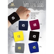 APACS AP 888 (1Pcs)SPORT BADMINTON WRIST BANDS Original Apacs