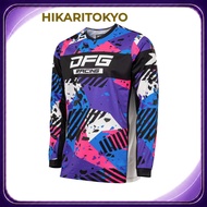 [Dirtfreak] Solid Jersey Purple/Blue/Pink Size 2XL G5735【Direct from Japan】