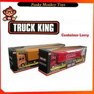 Diecast Truck Container Lorry Truck Dumper Vehicle Play Toy For Kid Mainan