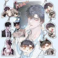 简隋英亚克力钥匙扣188男团Q版李玉何故双面书包挂件礼物创意Jane Suiying Acrylic Keychain 188 Men's Group Q20250830