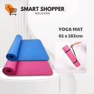 [YOGA CAT] 10mm Thick NBR Yoga Mat anti slip training workout mat For Gym Home Fitness exercise mat 