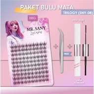 MATA HCL Trilogy Cluster Single Eyelash Extension Package - Modern Eyelash Extension - SNY Small Pac