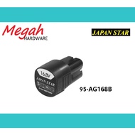 LI-ION BATTERY 16.8V 95-AG168B / JAPAN STAR BATTERY CHARGER 12V 95-AG168C