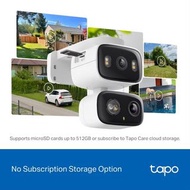 TP Link Tapo C246D 2K 3MP 室內/戶外 AI 雙鏡頭旋轉式 Wi-Fi 攝影機