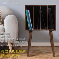 Gramophone Record Stand Storage Box Rack Phonograph LP Vinyl Cabinet Solid Wood Gramophone Record Stand