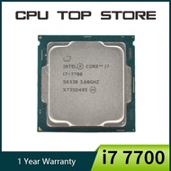 Used Intel Core i7 7700 3.6GHz Quad-Core Eight-Thread 8M 65W CPU Processor LGA 1151 CPD