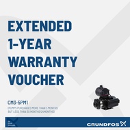 Grundfos Extended 1 year warranty for CM3-5PM1 PREVIOUSLY PURCHASED (more than 3 months but less tha