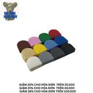 Combo 10g (About 74 Tablets) 1x1 Smooth Brick Assembling Toy Half Round Square/MOC Accessories 1x1x1