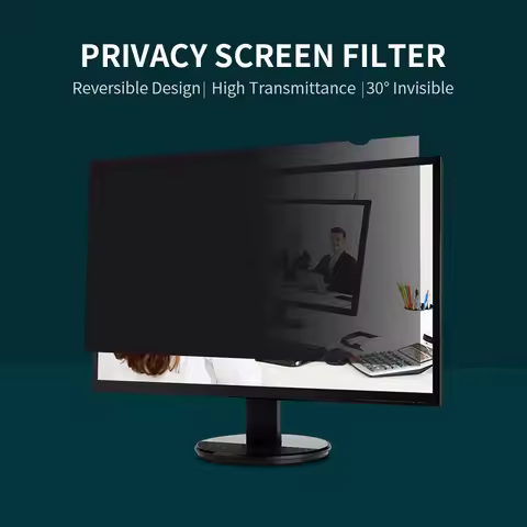 Screen Filter Reversible High-transmittance 30° Invisible Anti-UV Anti-glare Film for 34'' Monitor w