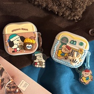 TEST-Cute Three-Dimensional Cats Dogs Suitable IPAirpods 4th Generation Bluetooth Headset Case Pro2 
