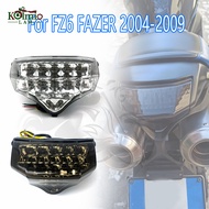 Fit For 2004 - 2009 Yamaha FZ6 FZ6N Tail Light Motorcycle Brake Turn Signal Light Fazer FZ 600 2005 