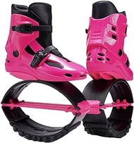 Jumps Shoes Kangaroo Jumping Shoes Bounce Jump Shoes Jump, 35-40 EU/US Women's sizes 6-9/ Men's sizes 6.5-7.5 /Youth's sizes 4.5-8 (Color : Pink Black, Size : M/35-37)