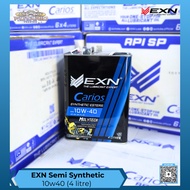 EXN LUBE Engine Oil - 10w40 (4 liter) - Semi Synthetic Engine Oil - Molytech - Automotive, Passenger