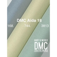 DMC AIDA 18 - 100% Cotton Kain Aida Cross Stitch./ Embroidery DMC