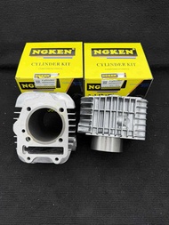 เสื้อหล่อเวฟ125ลูก 70-72 มิล สำหรับเวฟ125หลักเดิม เสื้อยาว88มิล ปลอกนอกโต78มิล ใส่ชัก7-9ก้านRXZ คุณภ