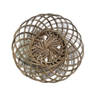 1X Woven Bamboo Rattan Stick Plate