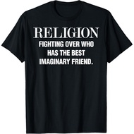 Funny Atheist Quote T-Shirt Mans