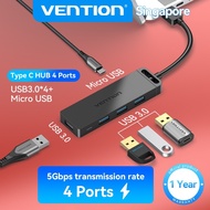 Vention USB HUB Multiple USB Splitter 4 Ports Hight Speed USB 3.0 HUB OTG Printer for Laptop PC USB 