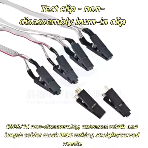 CH341A/B Programmer Adapter+SOP8 Clip+SOIC8 Adapter with Cable+1.8V Adapter CH341A EEPROM Flash BIOS