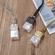 INTOO Perfume Bottle, 8ML Refillable Empty Bottle, Lightweight Pendant Style Glass Car Fragrant Caps