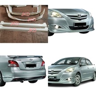 BODYKIT TOYOTA VIOS NCP93 2008-2012 TRD SPORTIVO FRONT REAR & SIDE SKIRT LIP NEW HIGH QUALITY ABS MA