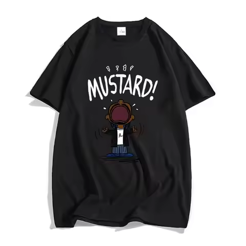 Kendrick Lamar X SZA GrandNational Tour GNX Album Graphic Print Men Clothing short sleeve Round Neck