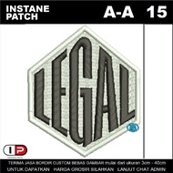 A-A15 SUPER PREMIUM EMBROIDERED PATCH EMBLEM - I PATCH