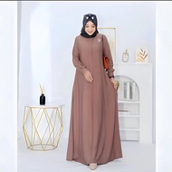 GAMIS MARYAM PREMIUM DRES MARYAM VIRAL BAHAN KATUN POLOS GAMIS MODEL 2023