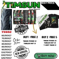 [Free gifts &Free Shipping]Timsun Tayar TS692 Size 17 Tubeless 6090/7080/7090/8090/9080/10070x17/110