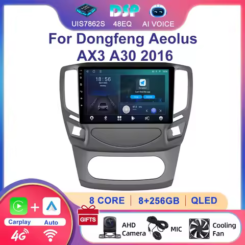 Witfighter Hot Sale 10'' 2 Din Android Car Multimedia Player for Dongfeng Aeolus AX3 A30 2016 QLED C