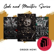 Amber V. Nicole Gods & Monsters (3 books) The Book of Azrael / The Throne of Broken Gods / The Dawn 