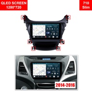 ZSELP วิทยุติดรถยนต์ Redpower Hi-Fi สำหรับ Hyundai Elantra 2014-2016เครื่องเล่นดีวีดีหน้าจอ Android