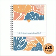 52-Week Bible Study Guide Study Planner Notebook