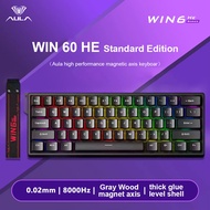 Aula WIN60HE Wireless Mechanical Keyboard 8KHz Polling Rate RGB LED Backlit Gaming Keyboard
