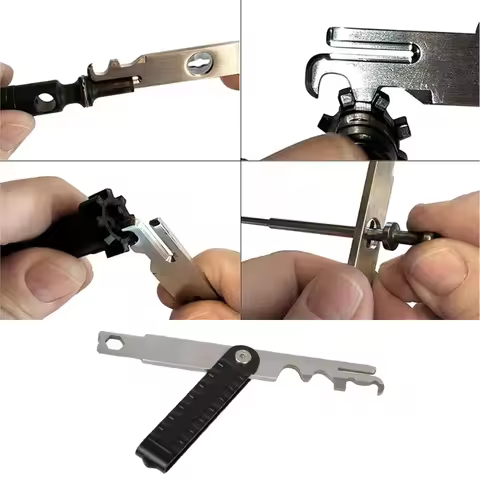 Tactical AR15 Scraper BCG Carbon Removal Tool 223 5.56 Bolt Cleaning Kit M16 Rifle Accessories