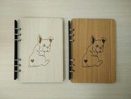 【教師節禮物】A5兩片活頁6孔筆記本─法