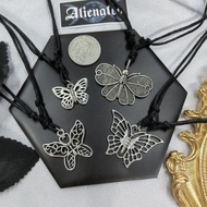 Butterfly Adjustable Necklace | Gothic Grunge Witch Punk Rock