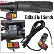 MEIHUAA E-bike 2 In 1 Switch Scooter Motorbike Durable Universal Speed Control