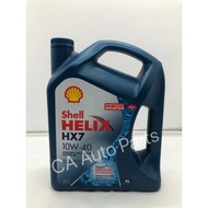 SHELL HELIX HX7 10W-40(4L)MALAYSIA ORIGINAL