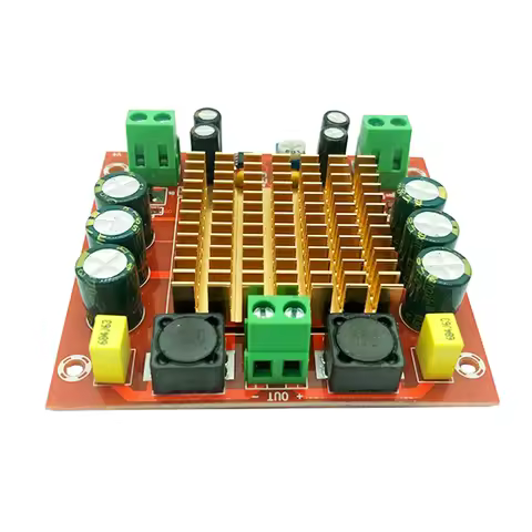 XH-M544 Digital Power Supply Audio Amplifier 150W High-power TPA3116DA Power Amplifier Board DC 12-2