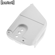 ANTOT Chain Sprocket Clutch Cover, White Metal Chainsaw Accessory, Easy to Install Compact Mounting 