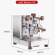 Semi-Automatic Dual Boiler Rotary Pump Variable Pressure Coffee Machine E61 Group