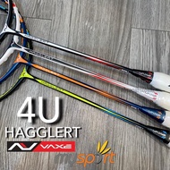 VAXE HAGGLERT Racket Badminton [ 4U ] [ FREE RACKET COVER + GRIP ]