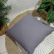 sarung bantal lantai/sofa 70x70cm warna polos
