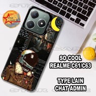 HP S18-Case hybrid IMD REALME C61 | C63- motifnasa - casing REALME C61 | C63 -casing-cassing-phone p