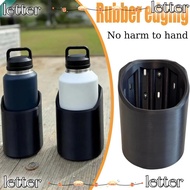 LETTER Magnetic Cup Holder,  Printed Black Water Bottle Storage Rack, Portable Heavy Duty Magnetic B