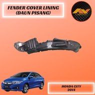 Honda City Gm6 T9A 2014 Fender Cover Liner Protector Daun Pisang 100% New Baru High Quality