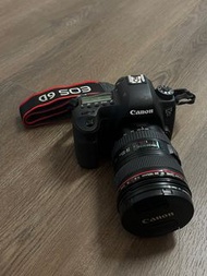 Canon 6D camera set + EF 24-105 F4 IS lens